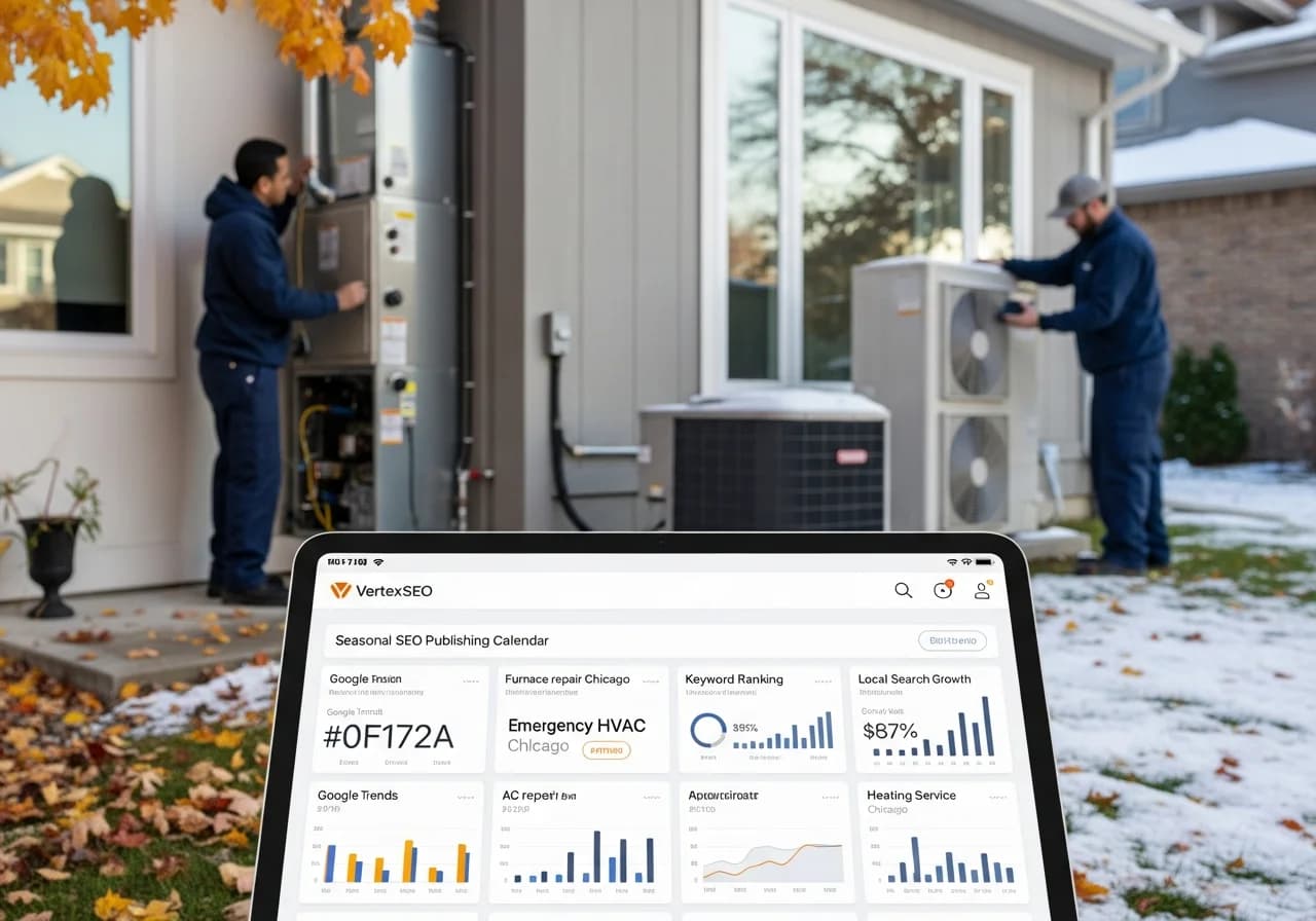Chicago HVAC Seasonal SEO Strategy - Year-Round Marketing Plan for HVAC SEO Contractors