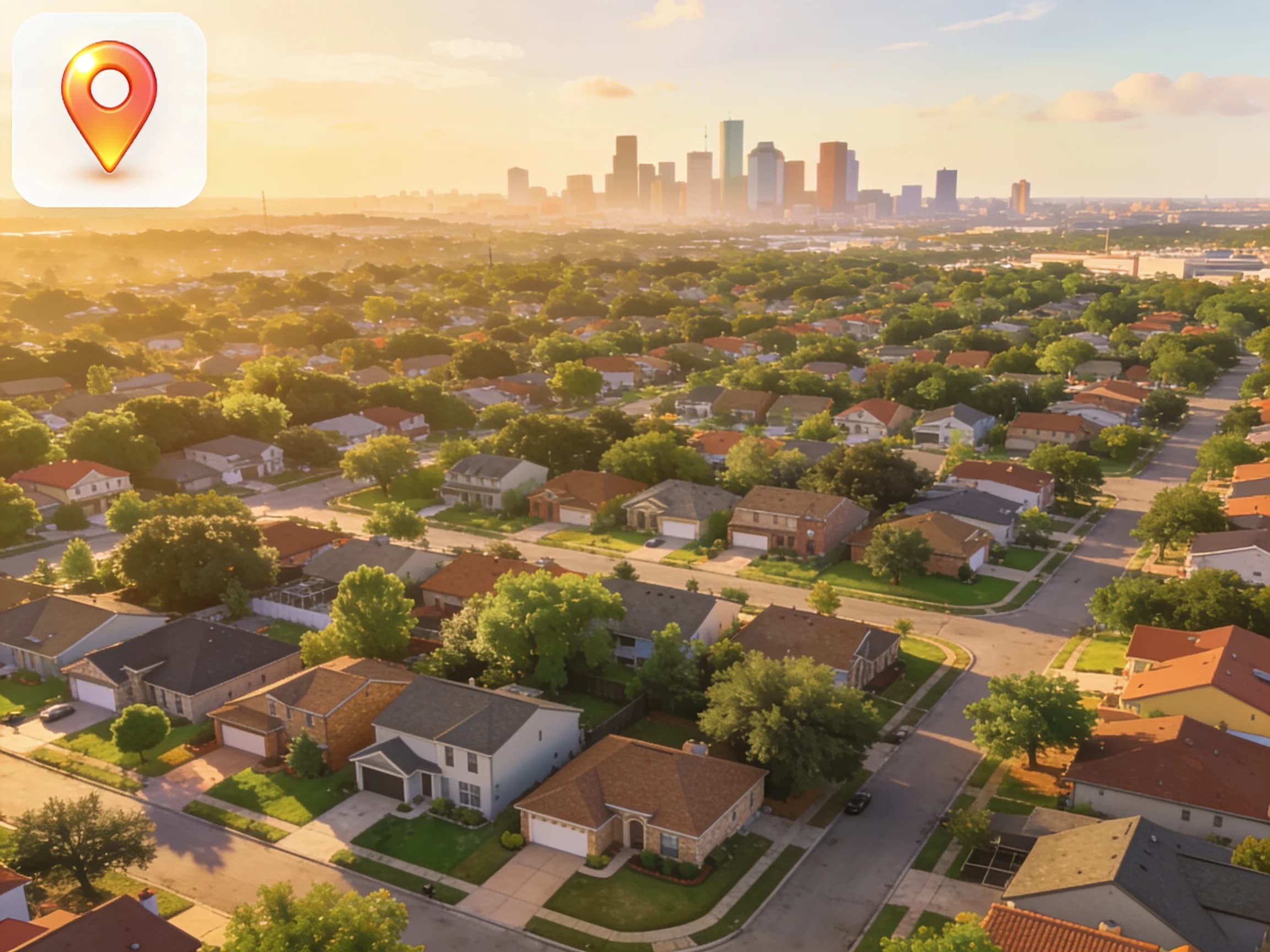 Houston HVAC SEO Service Areas - Neighborhood Coverage Map for Local Search Optimization