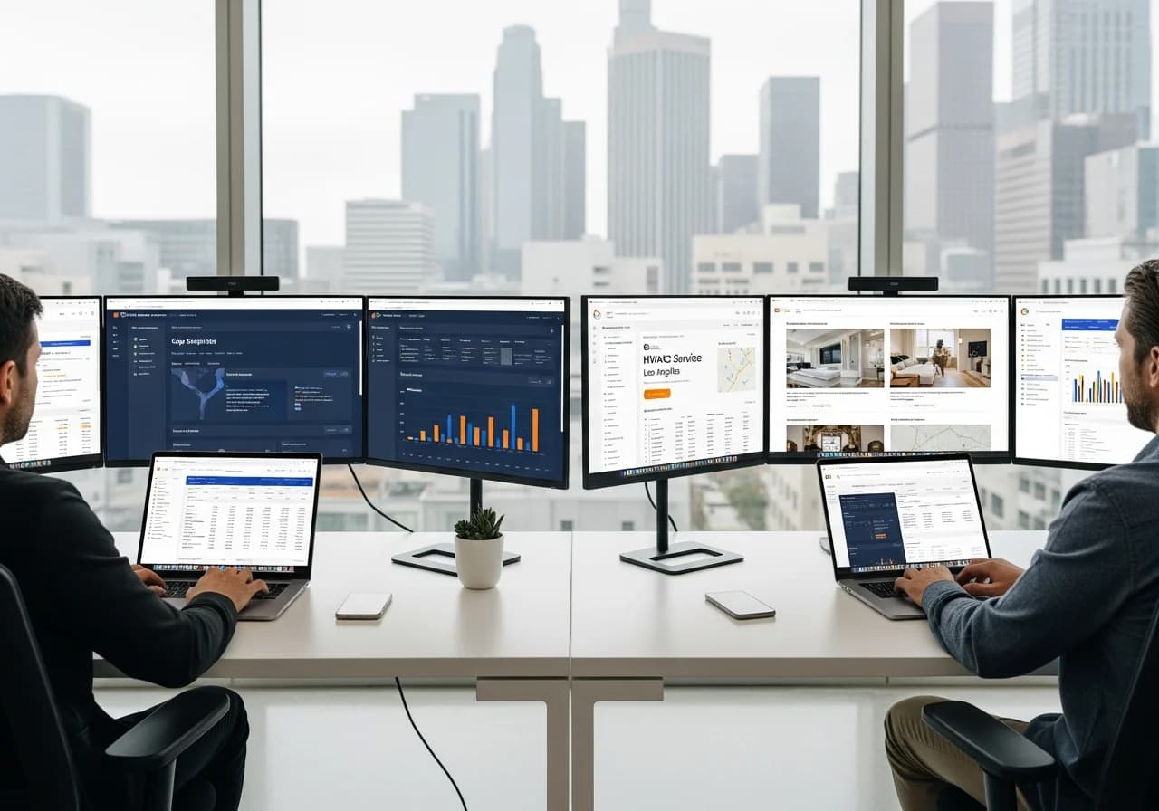 Los Angeles HVAC SEO Market Analysis - Local Competition Data for HVAC SEO Companies