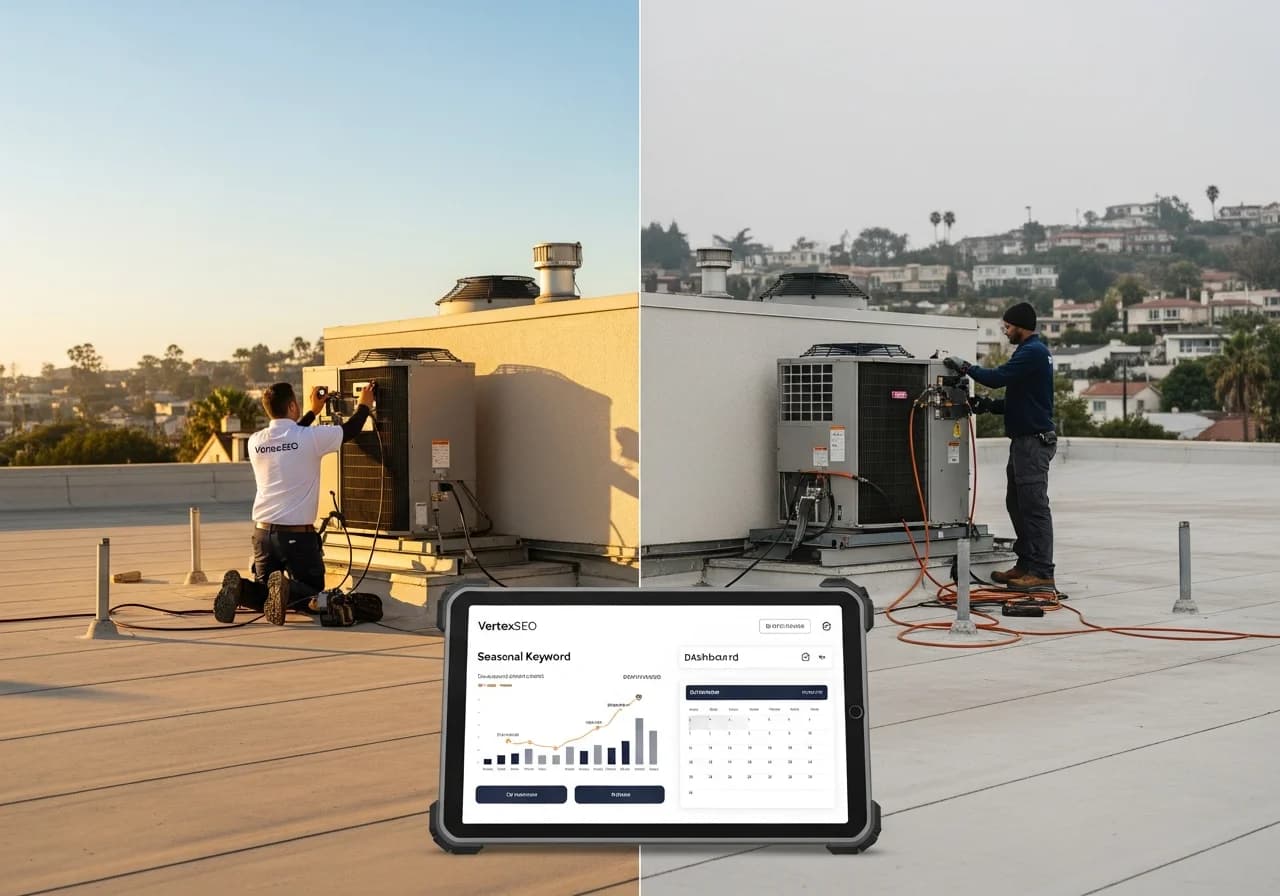 Los Angeles HVAC Seasonal SEO Strategy - Year-Round Marketing Plan for HVAC SEO Contractors
