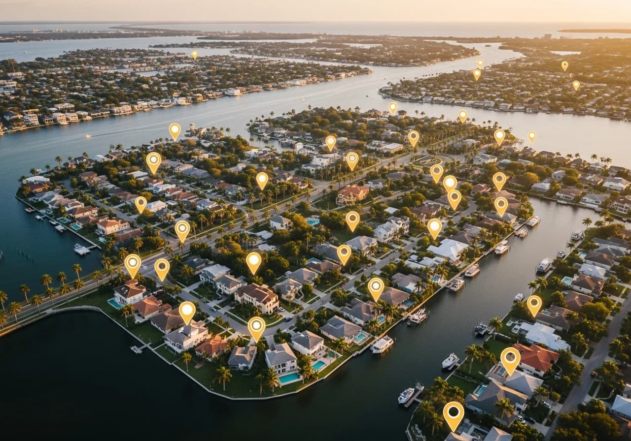 Tampa Roofing SEO Service Areas - Neighborhood Coverage Map for Local Search Optimization